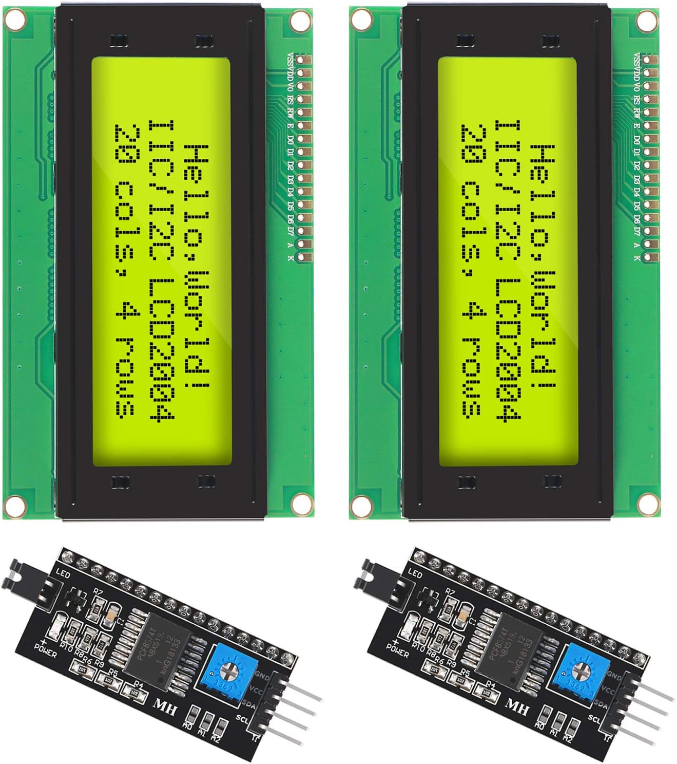 2PCS IIC I2C TWI Serial LCD 20 - Turing Pi 2 评论和价格